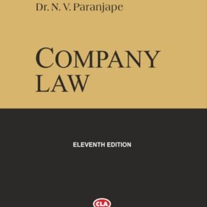 COMPANY LAW-Dr. N.V. PARANJAPE